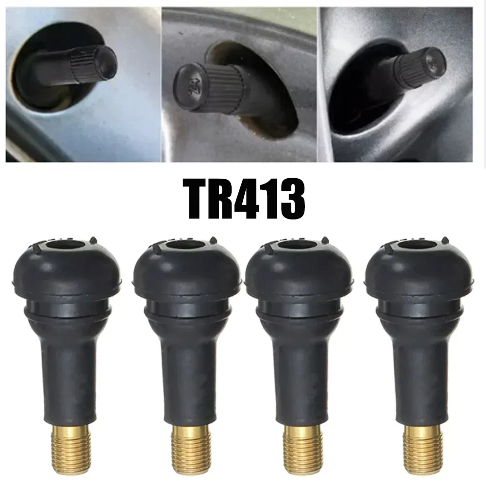 Tubeless Valve Core - 4pcs TR412/TR413 High Quality Tire Valve