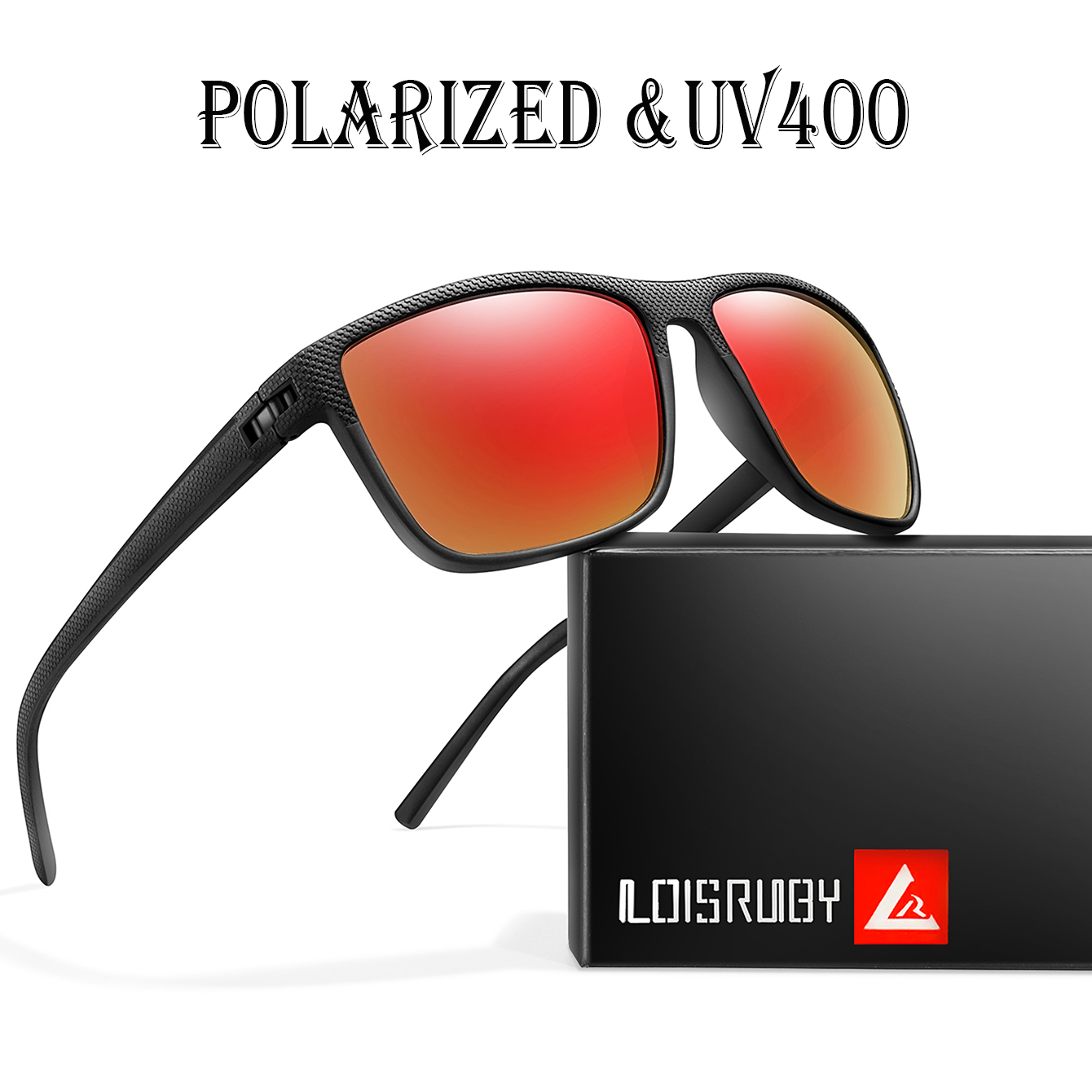 Mountain Biking Sunglasses - LOISRUBY Brand Polarized Fishing Sunglasses Men