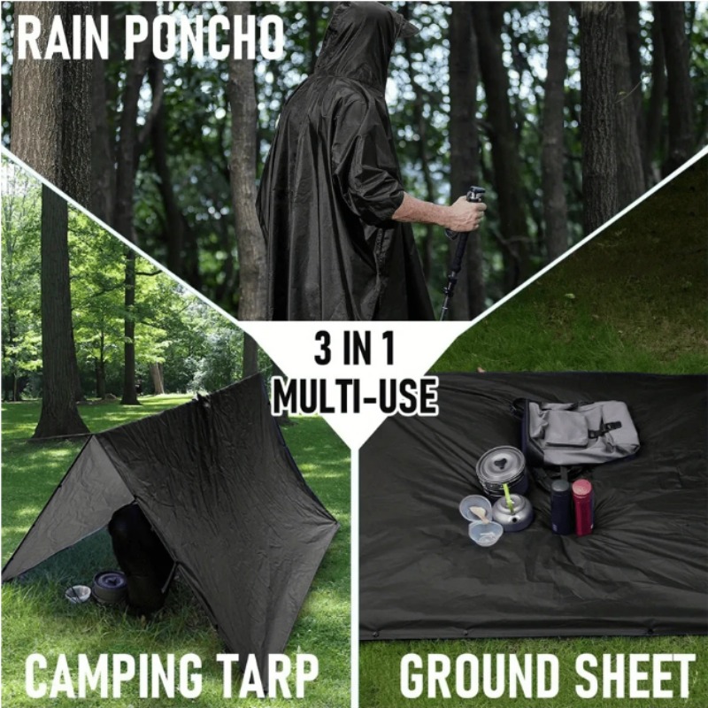 Mountain Biking Backpack - Thickened Backpack Outdoor Hiking Raincoat Fishing