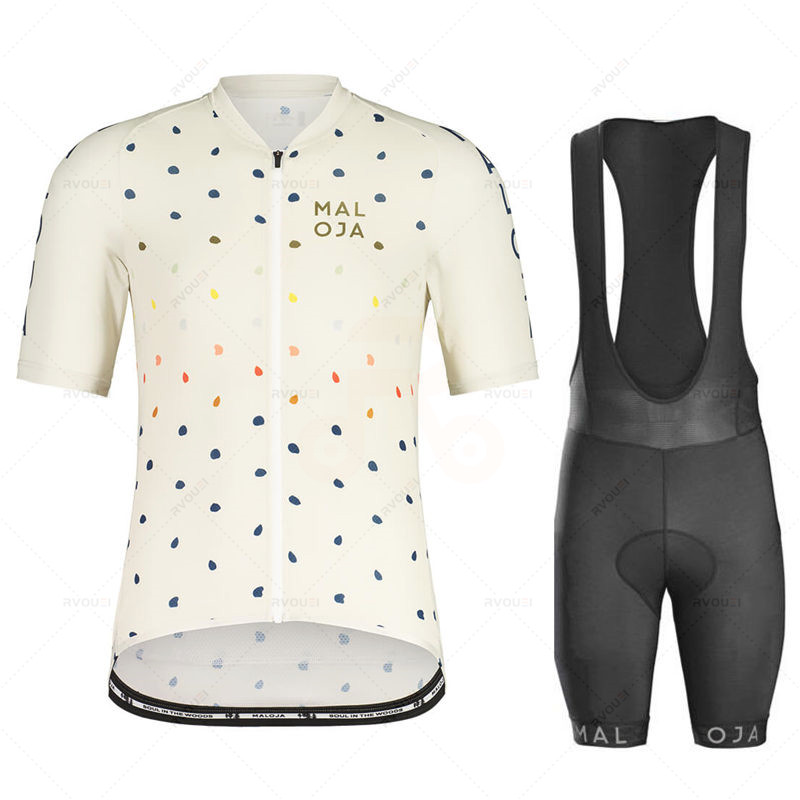 Mountain Biking Shorts - Maloja Cycling Jersey Clothes Set, Bib