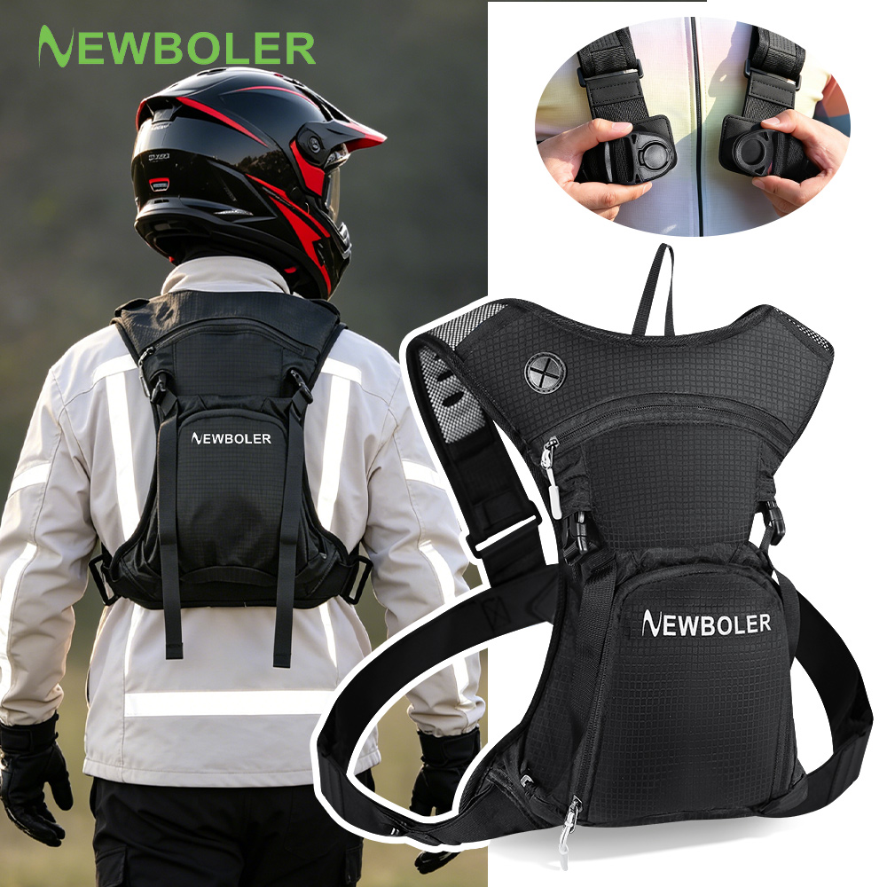 Mountain Biking Backpack - NEWBOLER 8L Motorcycle Cycling Hydration Pack