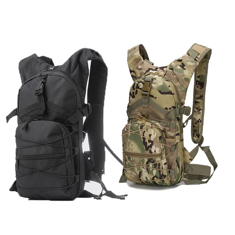 Mountain Biking Backpack - 15L Molle Backpack Outdoor Sports Bicycle