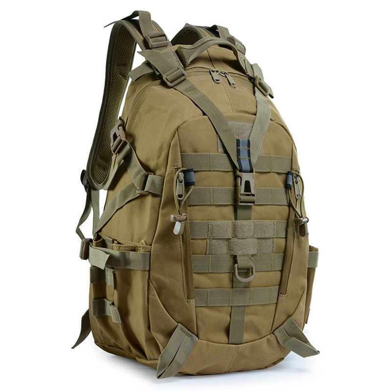 Mountain Biking Backpack - 35L Tactical Backpack Waterproof Trekking Fishing