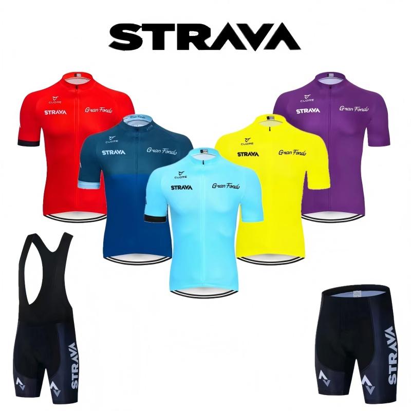 Mountain Biking Shorts - STRAVA Cycling Sets Cycling Clothes For