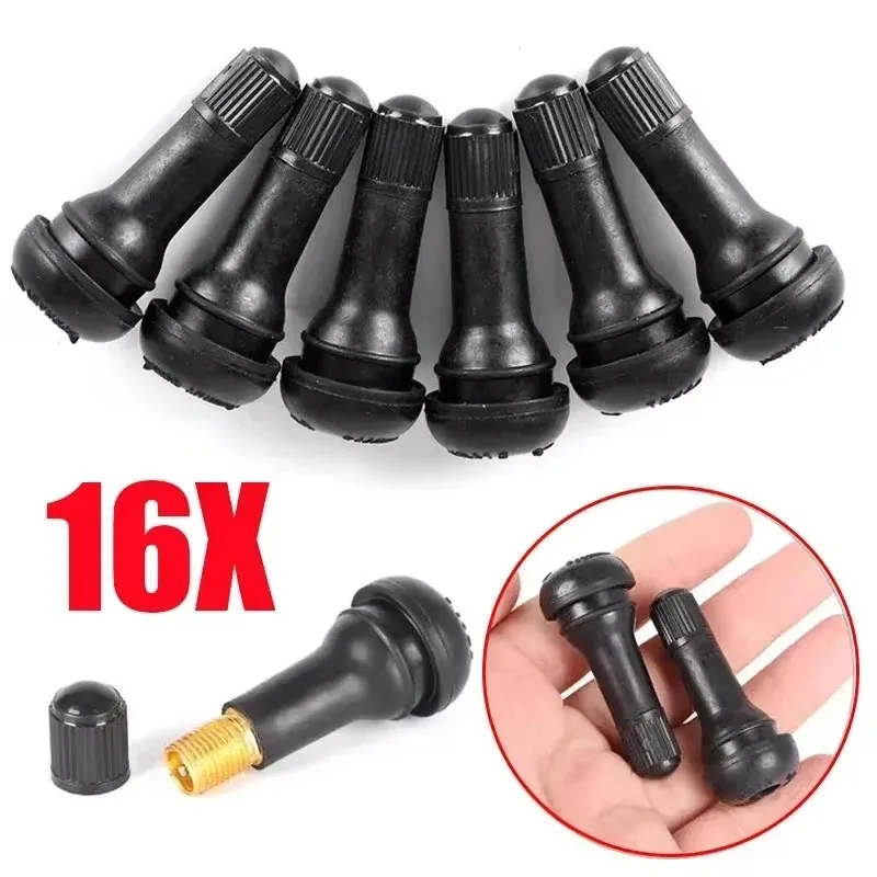 Tubeless Valve Core - Black TR414 Tubeless Car Wheel Tire