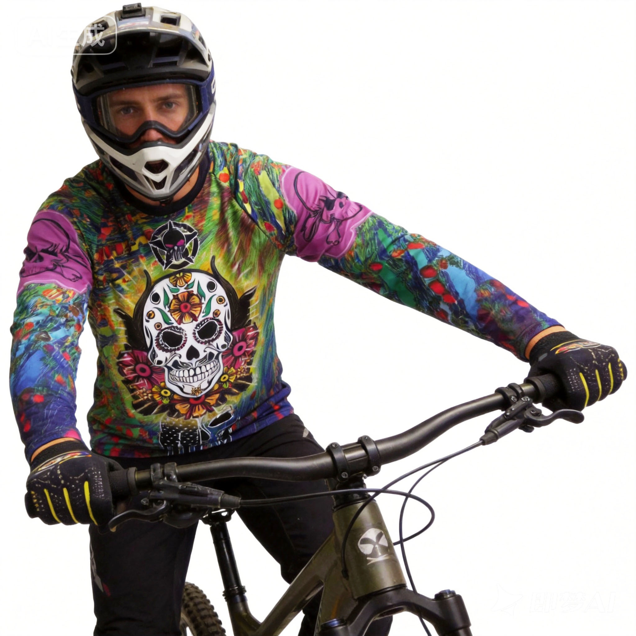 Mountain Biking Races - Mx Jersey, Motocross Shirt Mountain Bike,