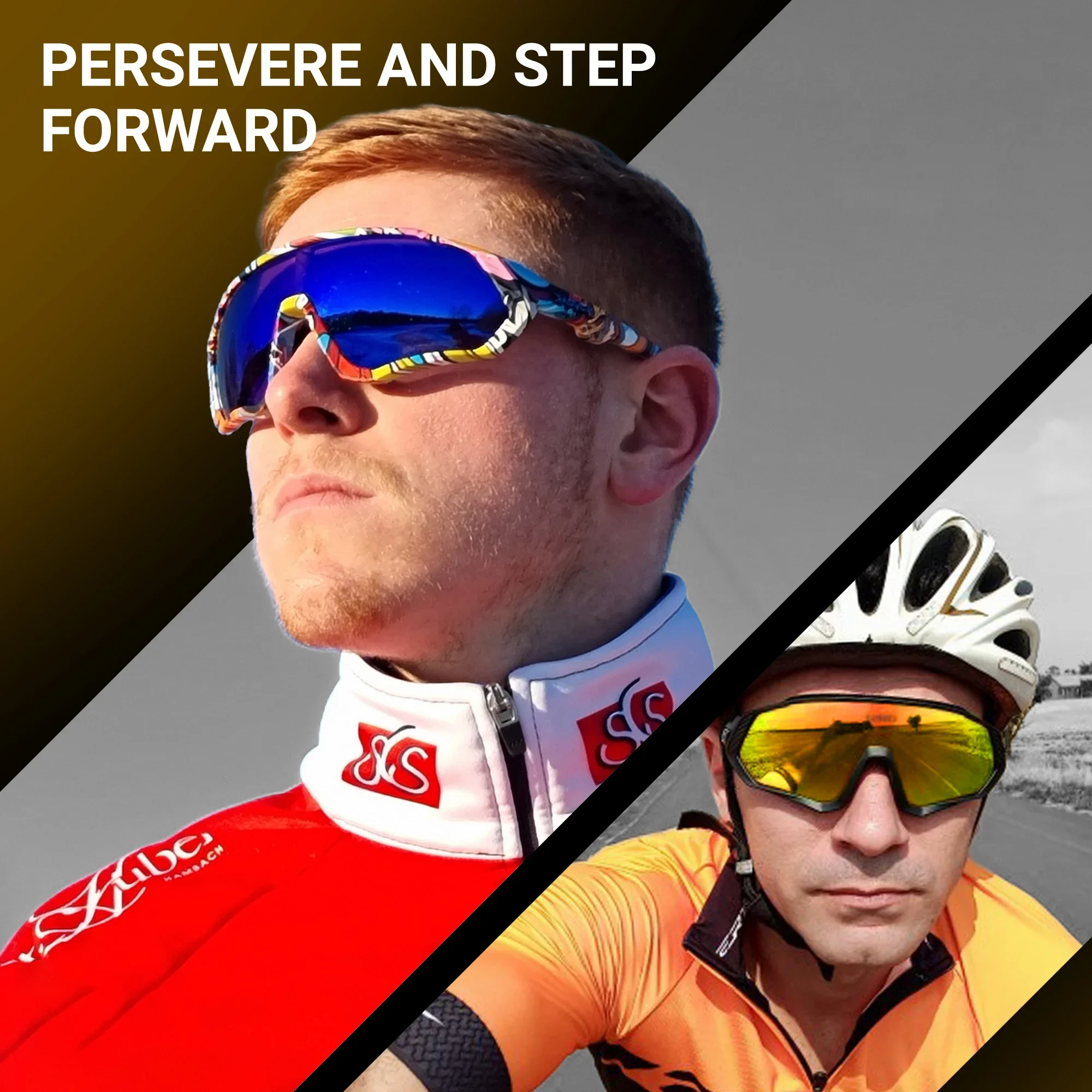 Kapvoe Men Polarized Sunglasse - Mountain Biking Sunglasses 评论和价格
