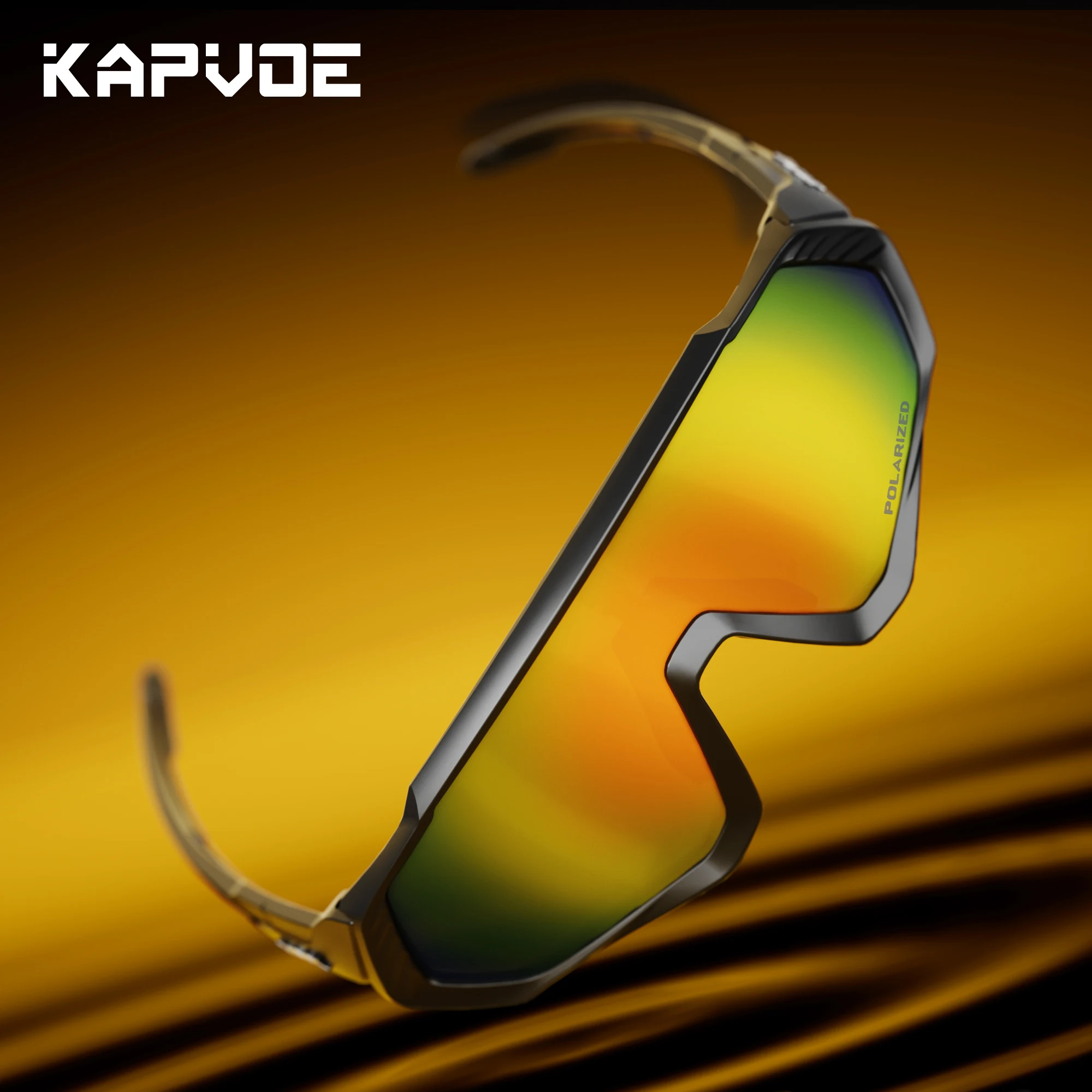 Kapvoe Men Polarized Sunglasse - Mountain Biking Sunglasses 评论和价格