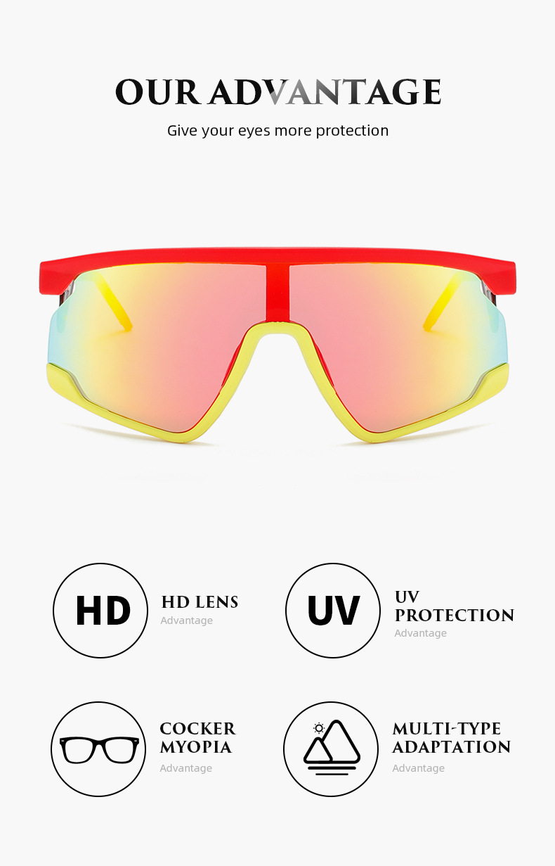 New Biking Sunnies Unisex Gogg - Mountain Biking Sunglasses 评论和价格