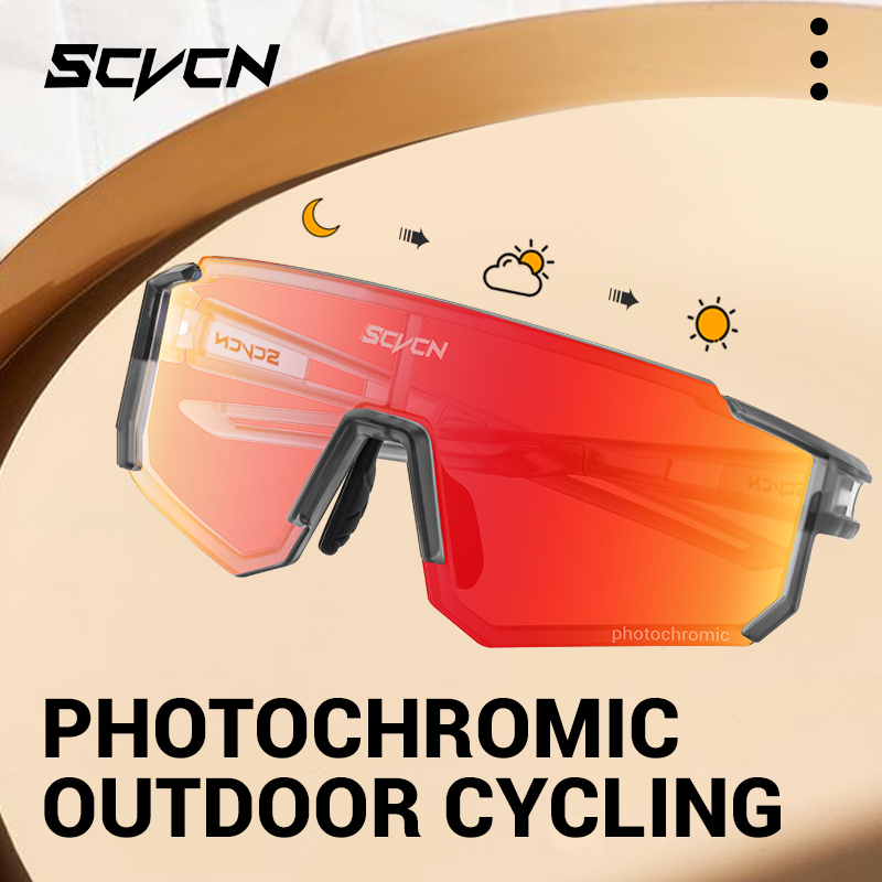 SCVCN Hot Photochromic Protect - Mountain Biking Sunglasses 评论和价格