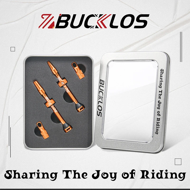 BUCKLOS Bicycle Presta Valve 4 - Tubeless Valve Core 评论和价格