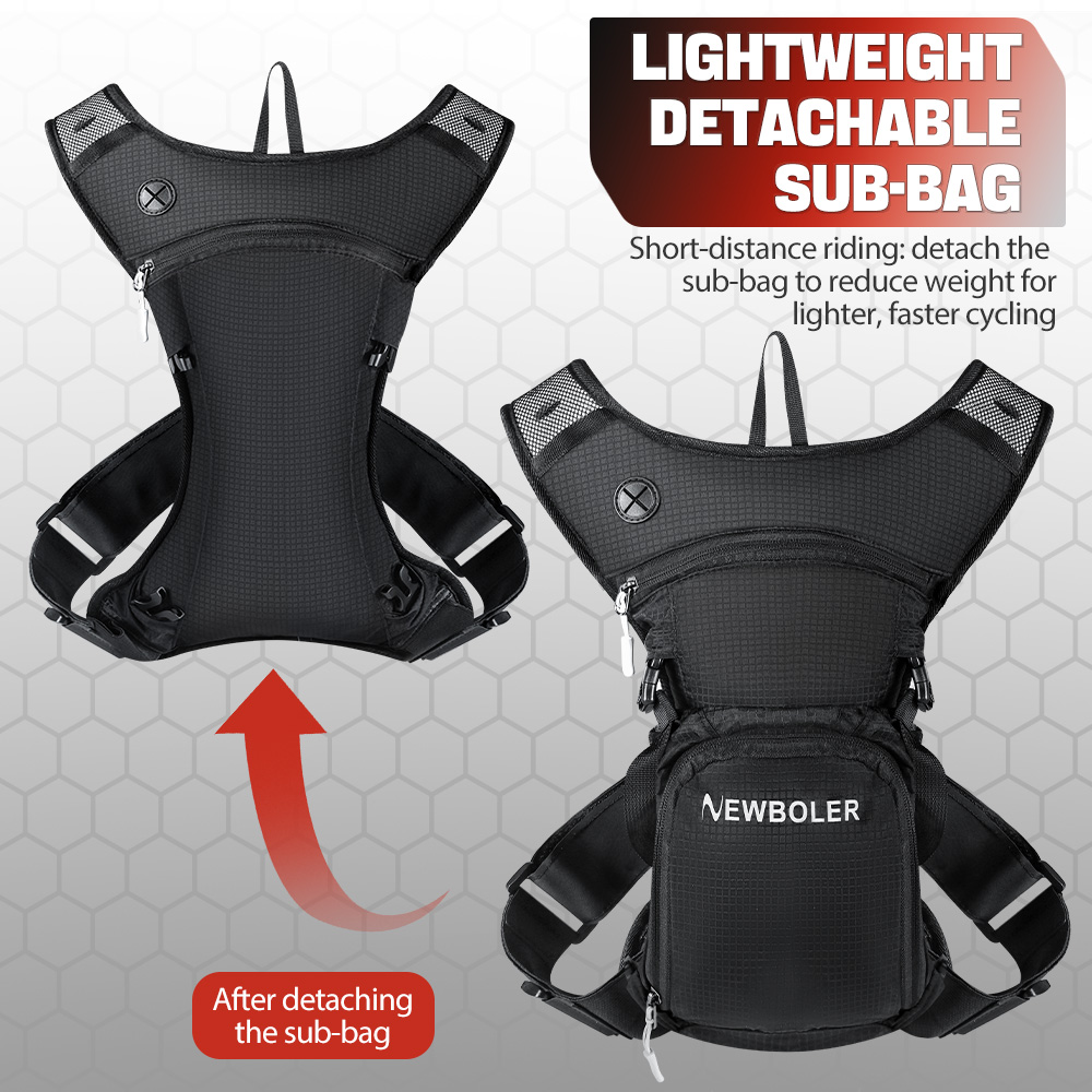 NEWBOLER 8L Motorcycle Cycling - Mountain Biking Backpack 评论和价格
