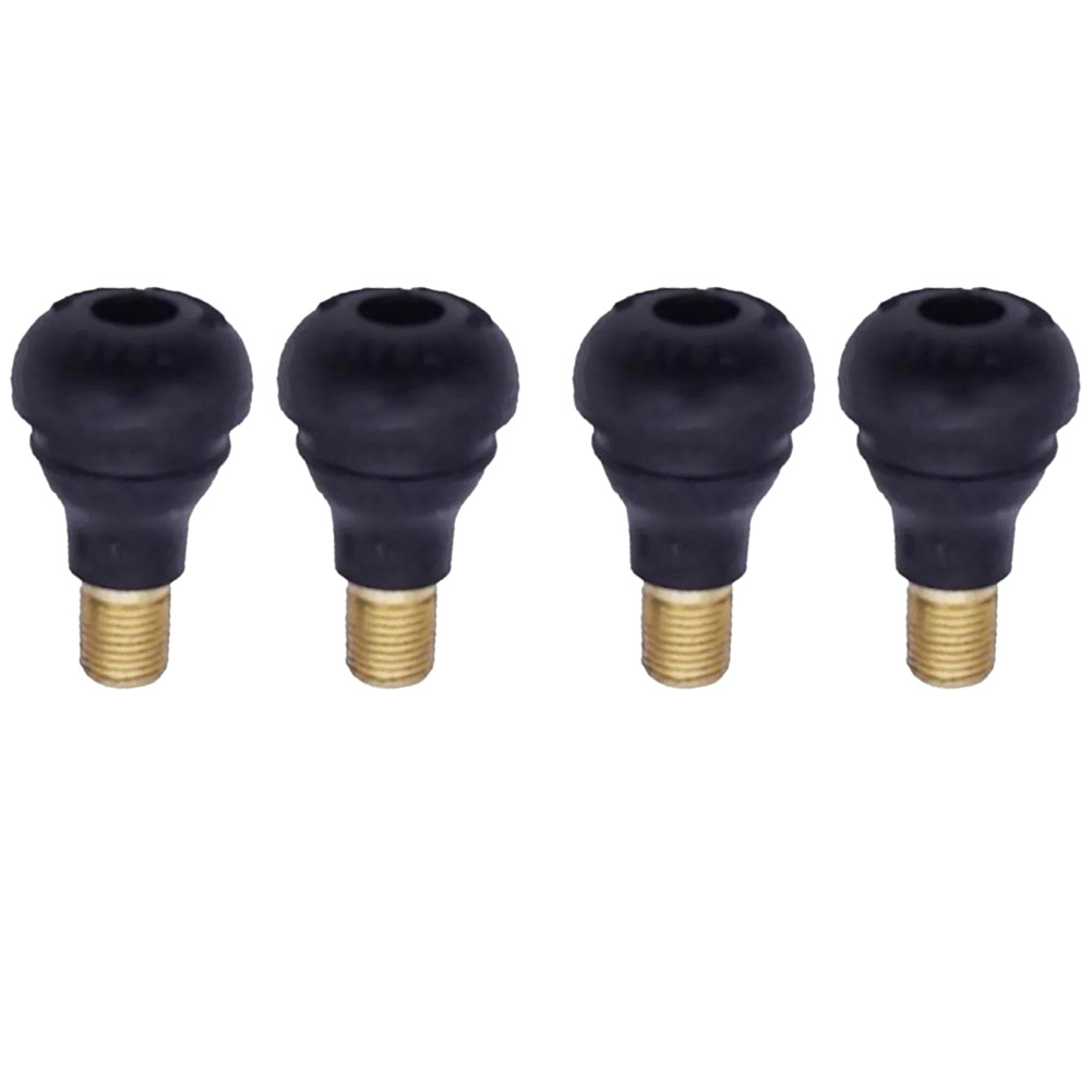 4Pcs Universal TR412 Snap-in R - Tubeless Valve Core 评论和价格