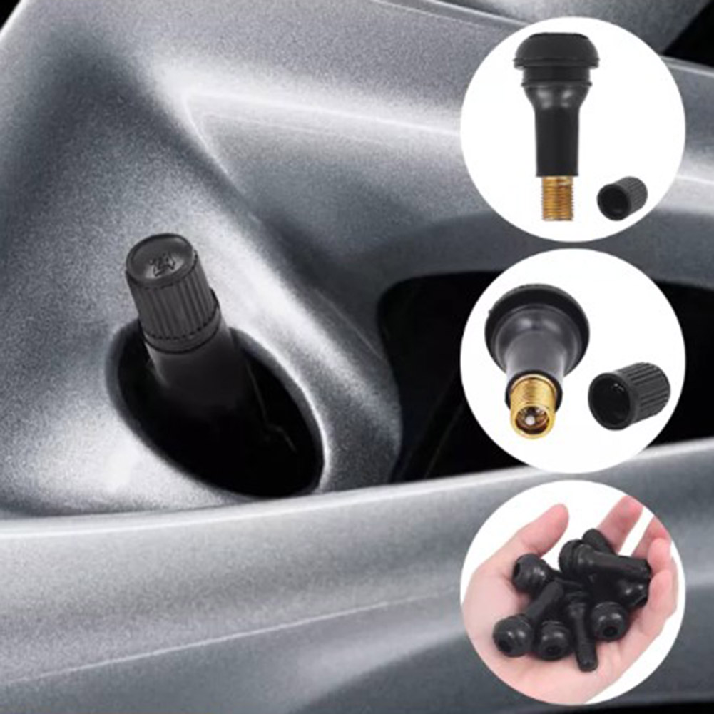 4Pcs Universal TR412 Snap-in R - Tubeless Valve Core 评论和价格