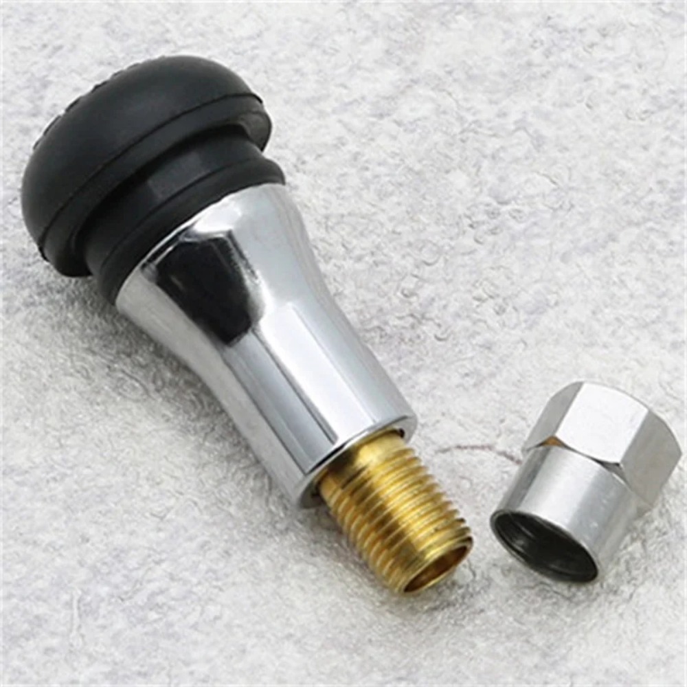 TR413/414 Chrome Aluminium Tub - Tubeless Valve Core 评论和价格
