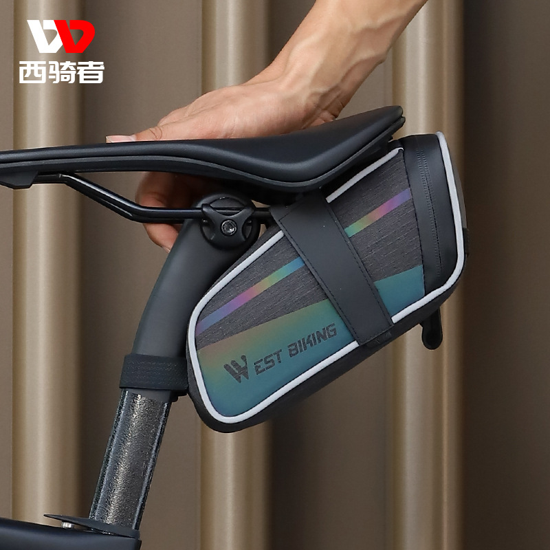 Bicycle Saddle Tail Bag Mounta - Mountain Biking Oxford 评论和价格
