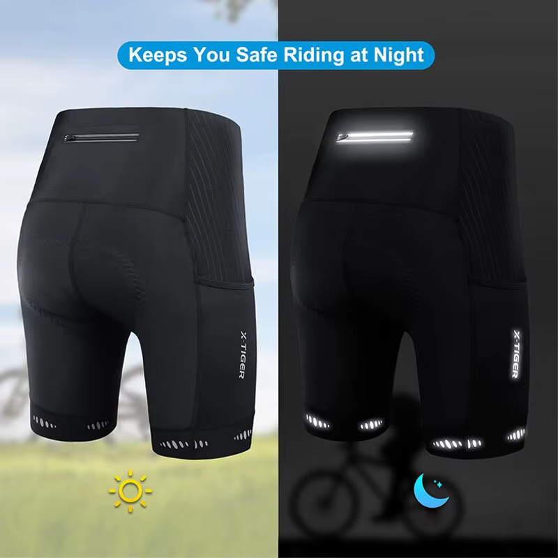 X-TIGER 5D Padded Bike Shorts  - Mountain Biking Shorts 评论和价格