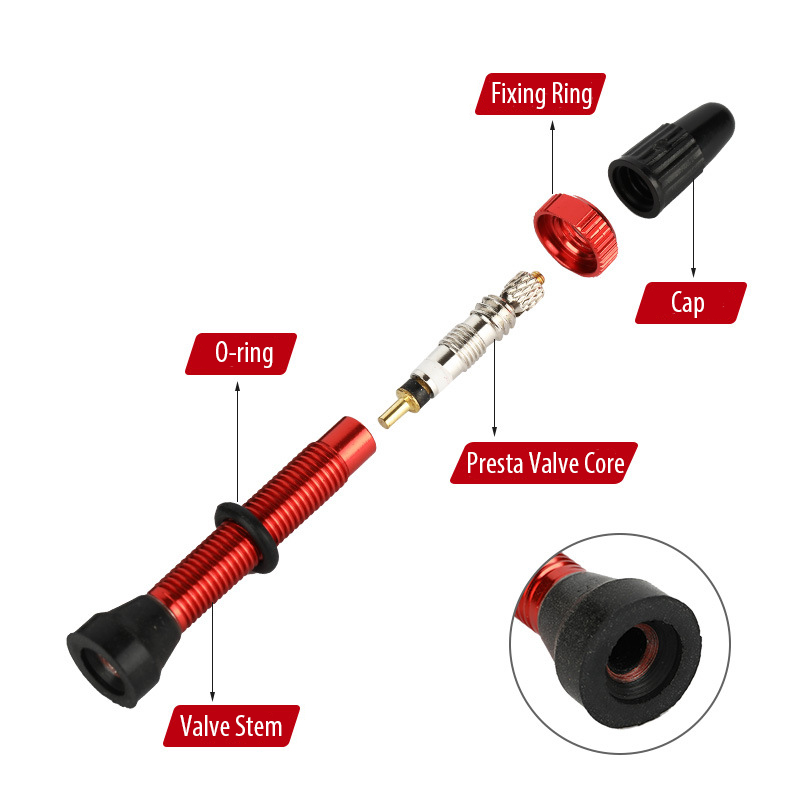 2pcs Bike Bicycle Tubeless Pre - Tubeless Valve Core 评论和价格