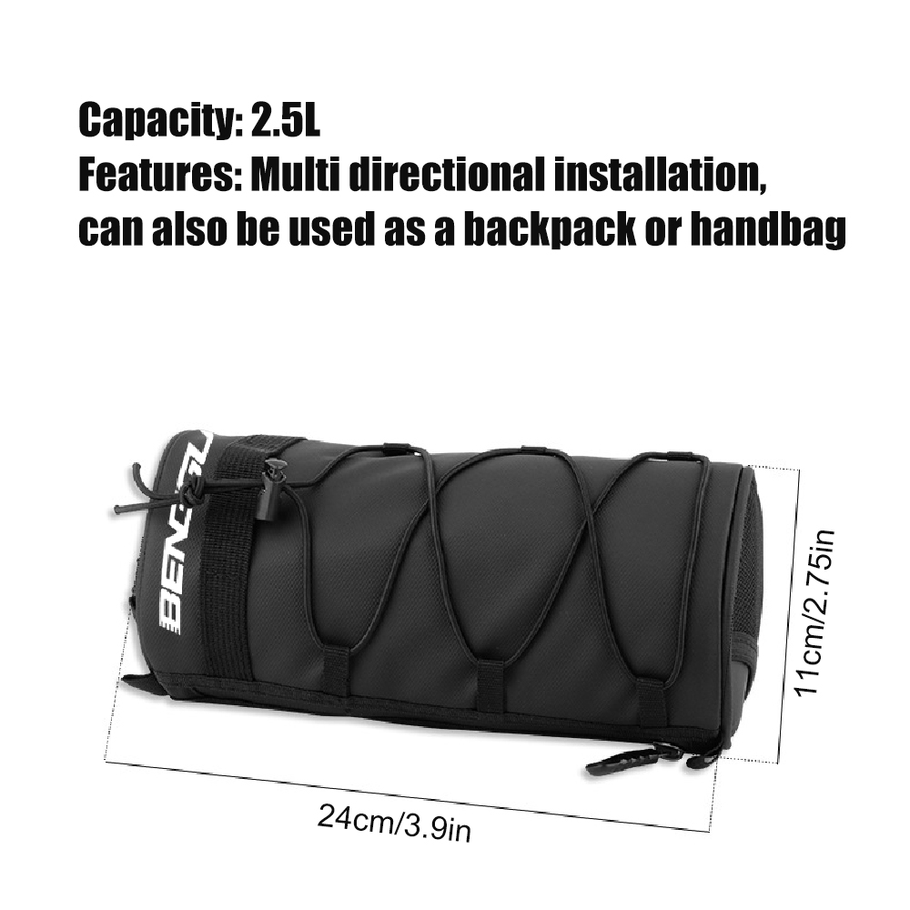 1PCS Bike Handlebar Bag Bicycl - Mountain Biking Oxford 评论和价格