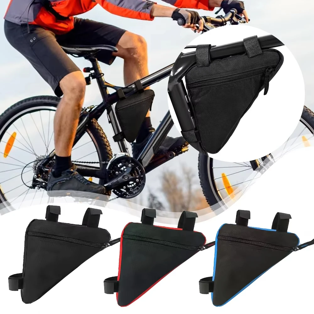 Mountain Bike Bag Triangle Bag - Mountain Biking Oxford 评论和价格