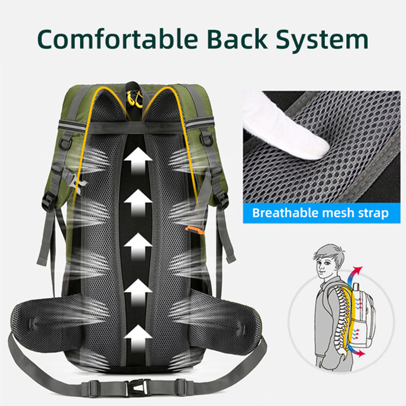 50L Travel Backpack Camping Me - Mountain Biking Backpack 评论和价格