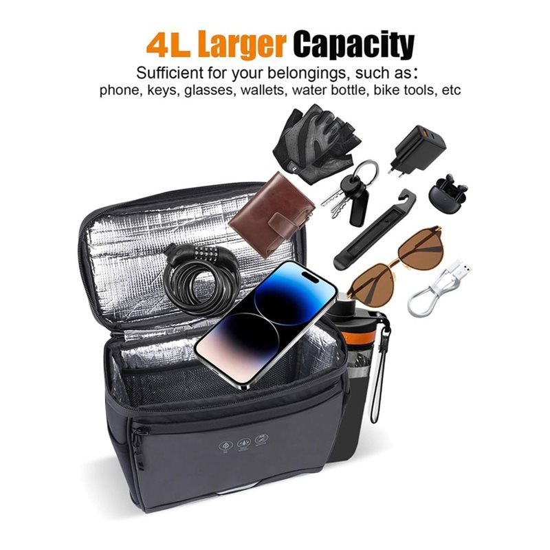 Front Bike Phone Bag With Touc - Mountain Biking Oxford 评论和价格