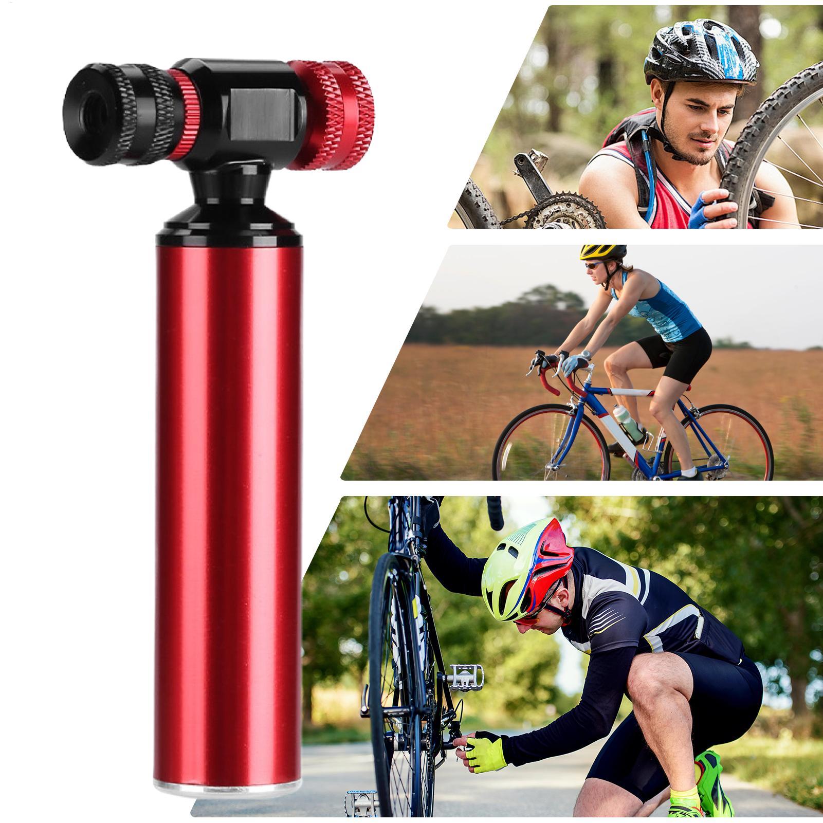 CO2 Bike Pump Portable Bike Ti - Mountain Biking Races 评论和价格