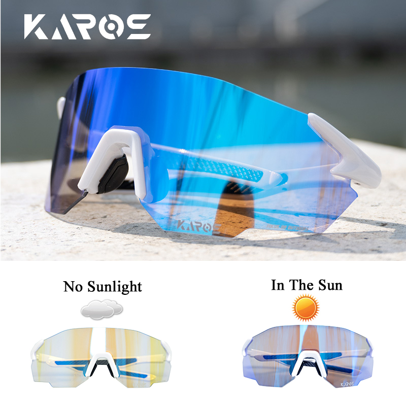 KAROS Photochromic Cycling Gla - Mountain Biking Sunglasses 评论和价格