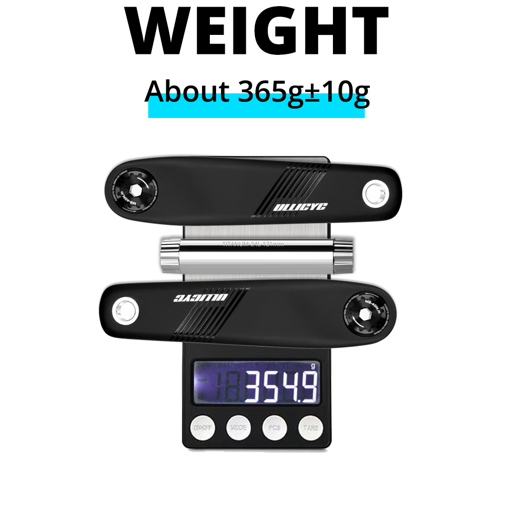 365g Road/RACE Bike Crankset 1 - Mountain Biking Races 评论和价格